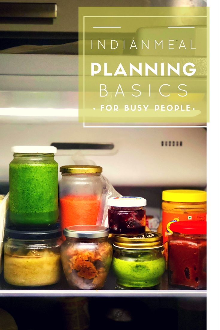 Indian meal planning Ideas for Busy People