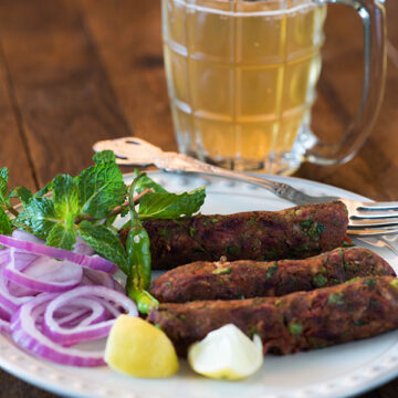 Vegetarian seekh kabab is delicious and healthy Indian starter recipe perfect for the party or as a snack. Easy and tasty recipe of Vegetarian seekh Kabab