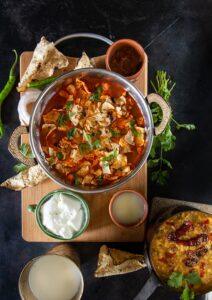 papad ki sabji
