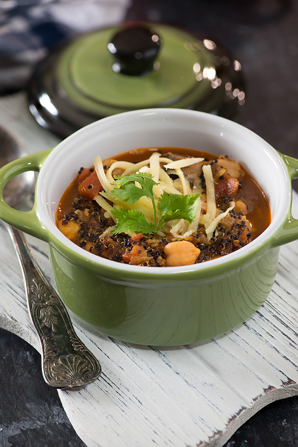 Veggie and Quinoa soup with power packed nutrition and hearty taste is perfect soup to cook and enjoy this winter. A healthy and delicious winter soup meal is a modified version of minestrone soup but with more power packed in terms of nutrition and taste.