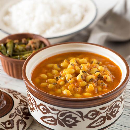 Lobia curry recipe