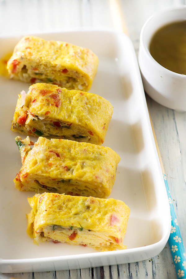 omelette roll - Korean egg roll recipe