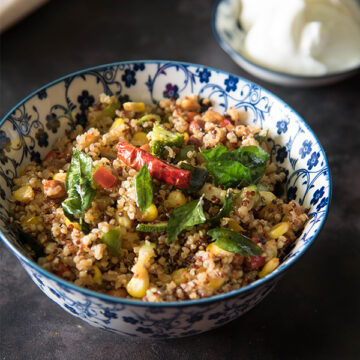 South Indian style quinoa umpa recipe