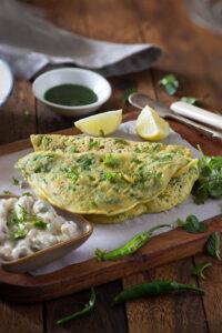 eggless veg omelette - vegan omelette