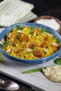 Gatte ka Pulao recipe