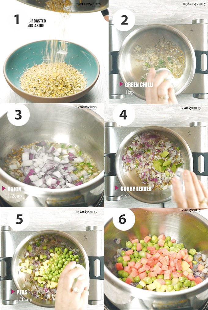 Pressure cooking bulgur pulao recipe step by step photos