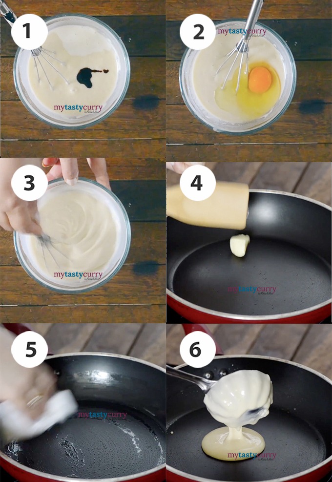 fluffy pancake step by step