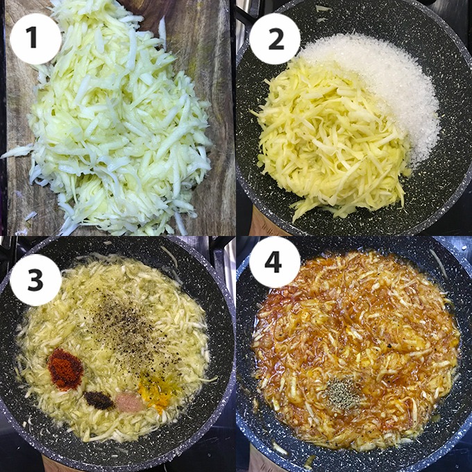 chunda recipe steps