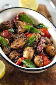 Mushroom Pepper Fry (Video Recipe)