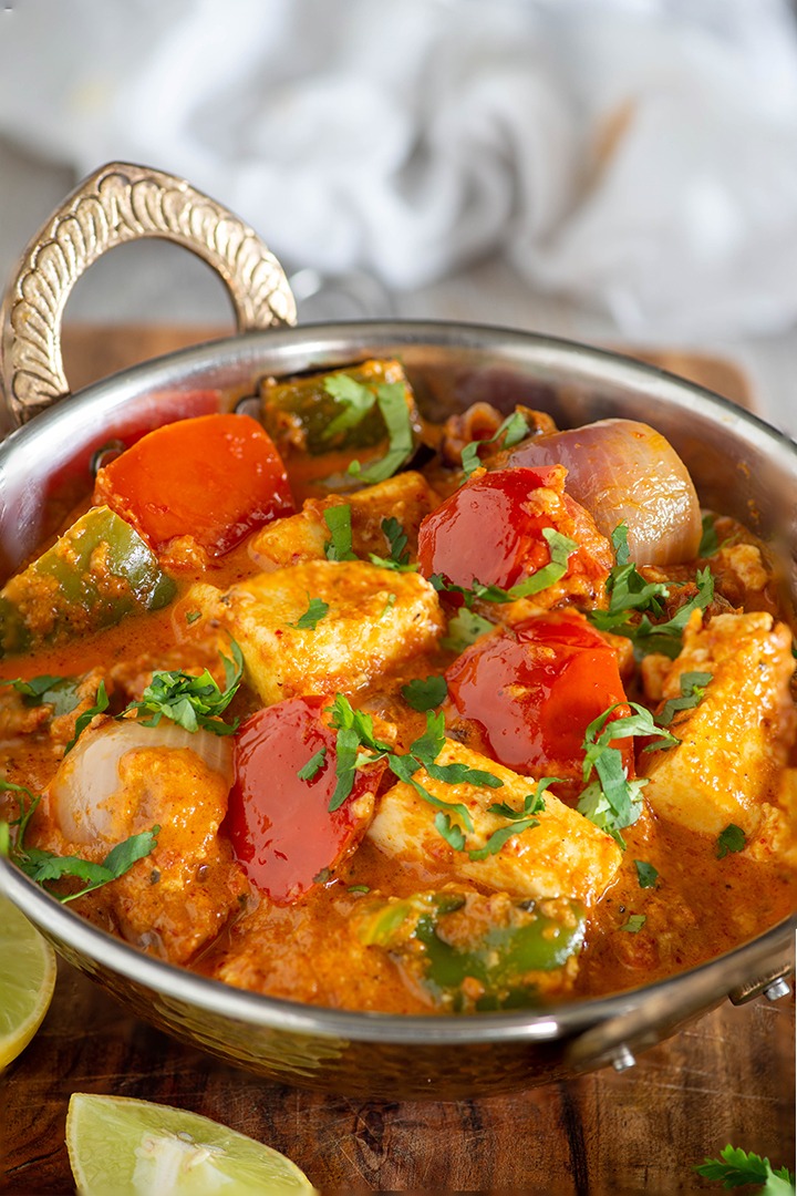 Kadai Paneer Recipe-Restaurant Style made healthy | My Tasty Curry
