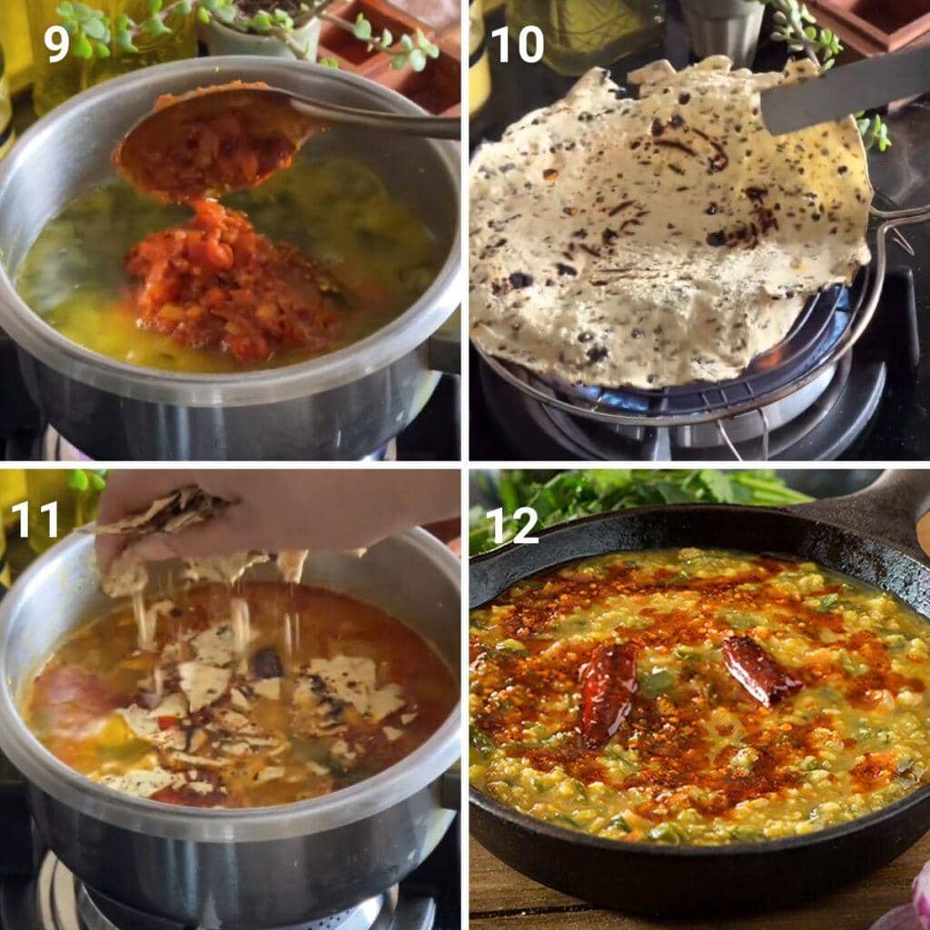 Dal Palak Recipe - Spinach Dal
