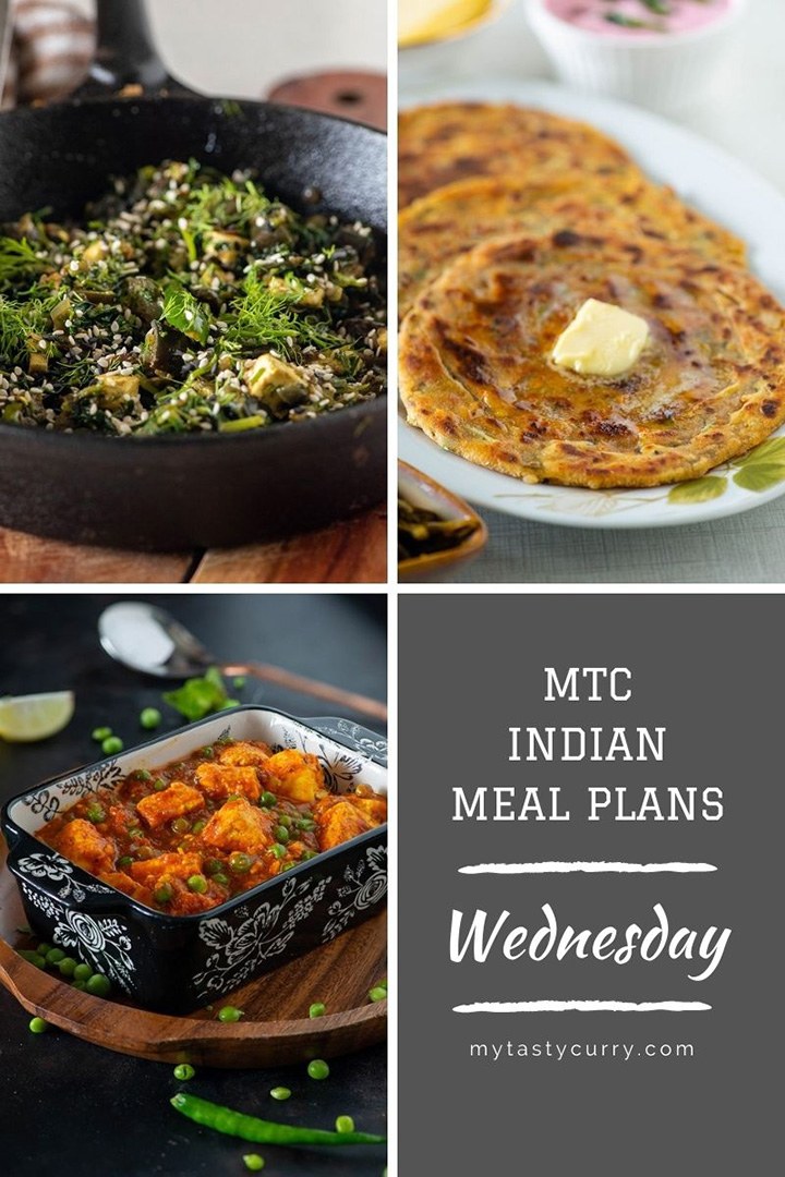 Indian Meal Plan Week 2- Dinners - My Tasty Curry