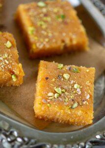 Mango Burfi - My Tasty Curry