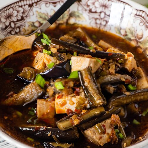 Chinese eggplant tofu