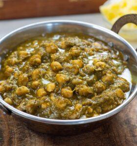 Palak Chole Recipe
