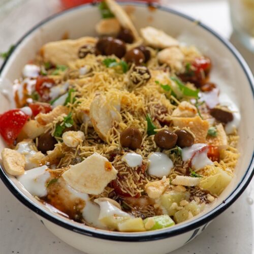 Layered Chana Chaat featured image