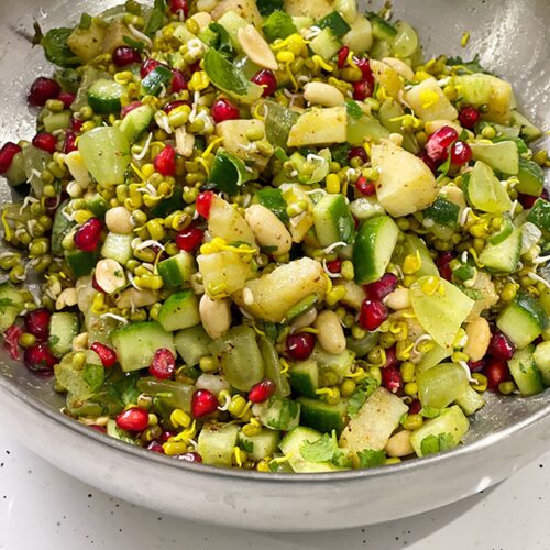Moong Sprout Chaat Featured Image