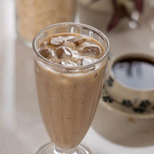peanut butter oatmeal coffee smoothie