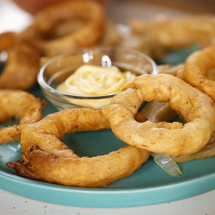 Crispy Onion Rings (Gluten & Dairy Free)