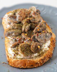 Creamy Mushroom Toasties