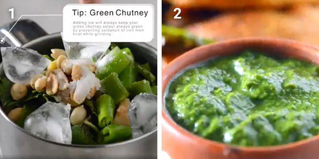 Cilantro and Mint Chutney recipe