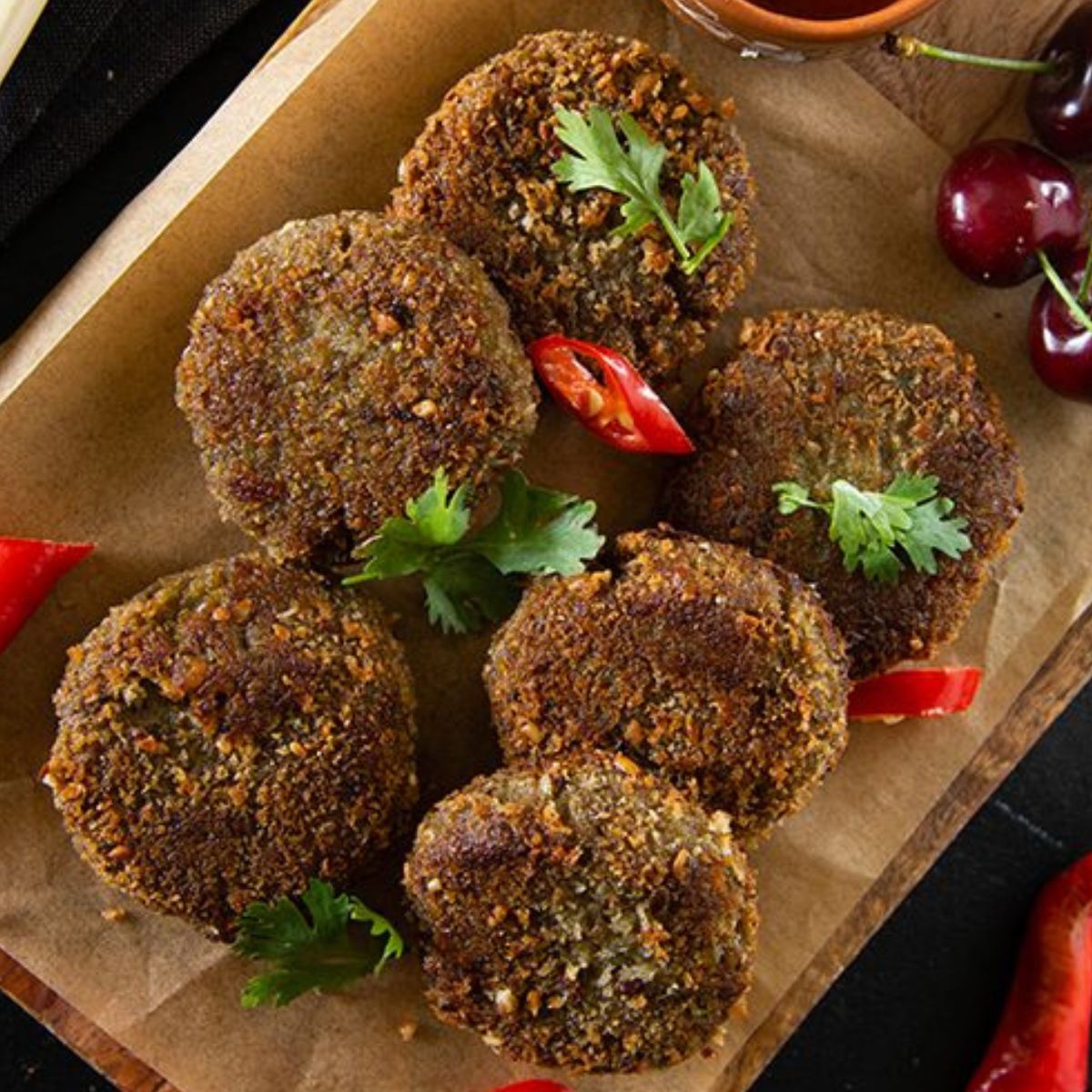 Soya chunks cutlet - Protein Rich Snack Recipe