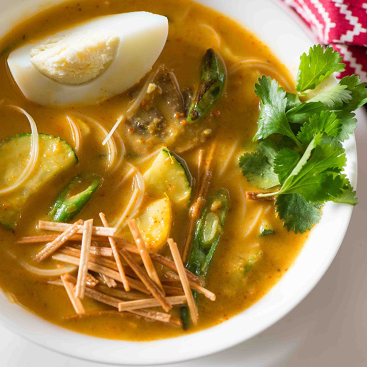 Khow Suey Soup Recipe | Burmese Soup