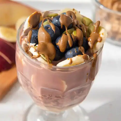 blueberry banana overnight oats