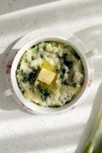 Colcannon Irish mashed potatoes