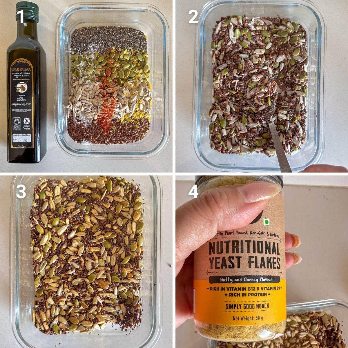 Easy Bariatric Seed Recipe | High-Protein, Low Carb snack
