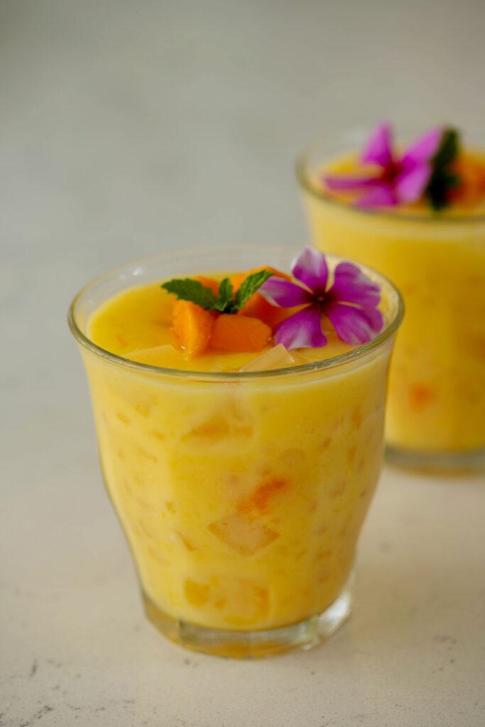 mango sago pudding recipe