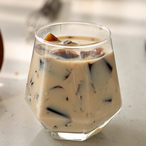 Coffee Jelly Drink High Protein Vanilla Coffee Jelly Latte 1