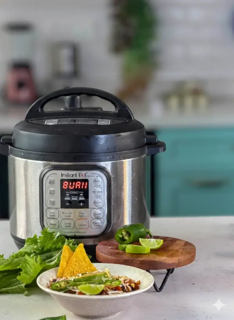 instant pot burn notice