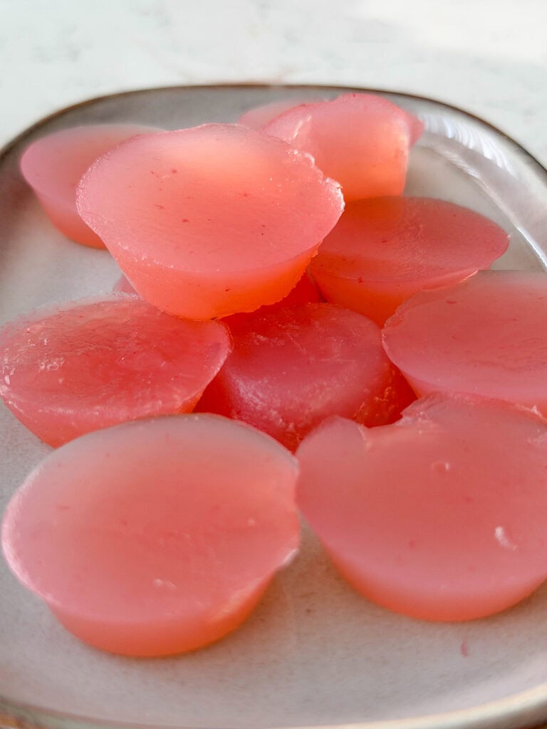 Bariatric gelatin cups