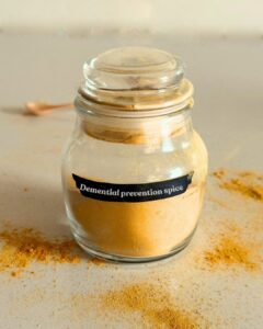 Dementia prevention spice blend recipe