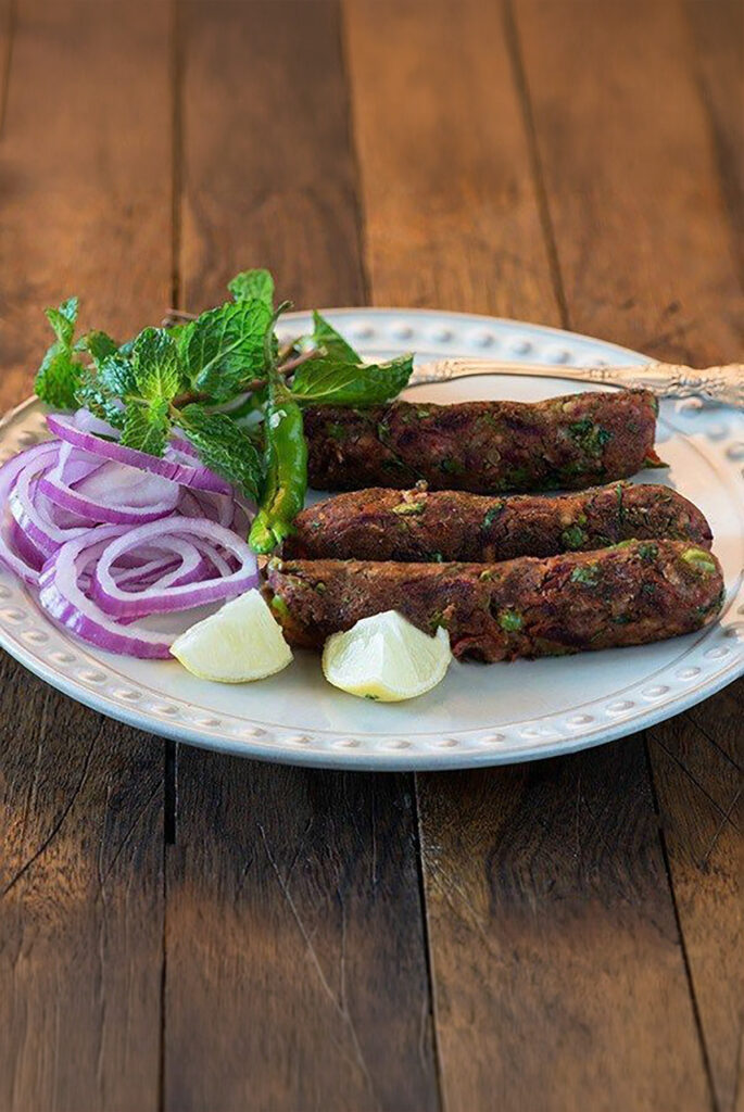 Vegetarian Seekh Kabab Recipe | Veg Seekh Kabab Indian Recipe